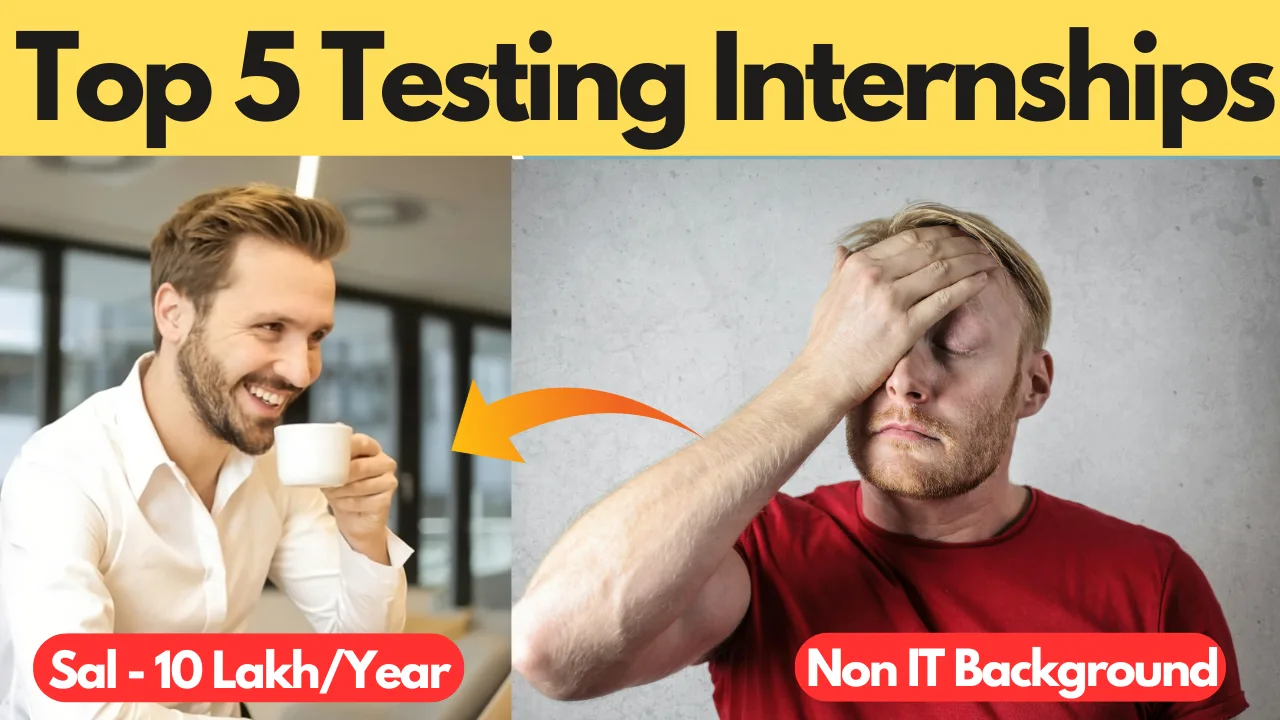 Non IT to Software Testing Internships