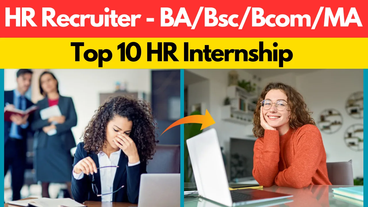 Top 10 Talent Acquisition और HR Internships in India 2024